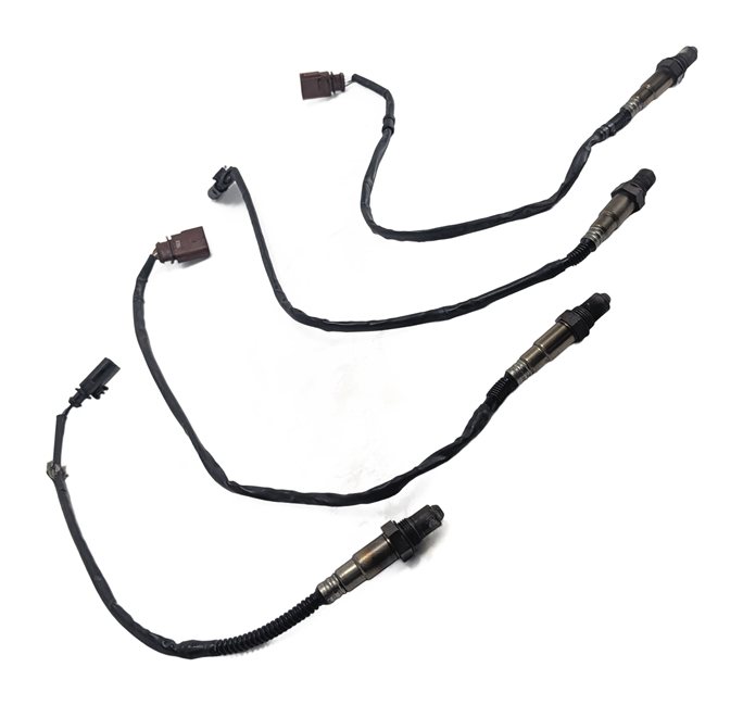 2011 AUDI A8 (D4 4H) 4.2L (CDRA) ENGINE OXYGEN O2 LAMBDA SENSOR SET/4