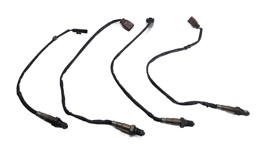 Thumbnail 3: 2011 AUDI A8 (D4 4H) 4.2L (CDRA) ENGINE OXYGEN O2 LAMBDA SENSOR SET/4