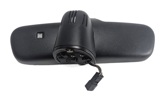 Thumbnail 3: 09-11 AUDI A5 S5 A8 (B8 8T D4 4H) AUTO DIM REAR VIEW MIRROR w/ COMPASS (Black)