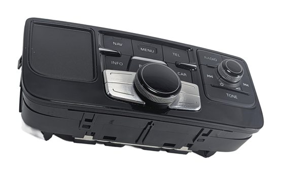 11-18 AUDI A8 S8 (D4 4H) CENTER CONSOLE MMI NAVIGATION CONTROL SWITCH (OPT 8DY)