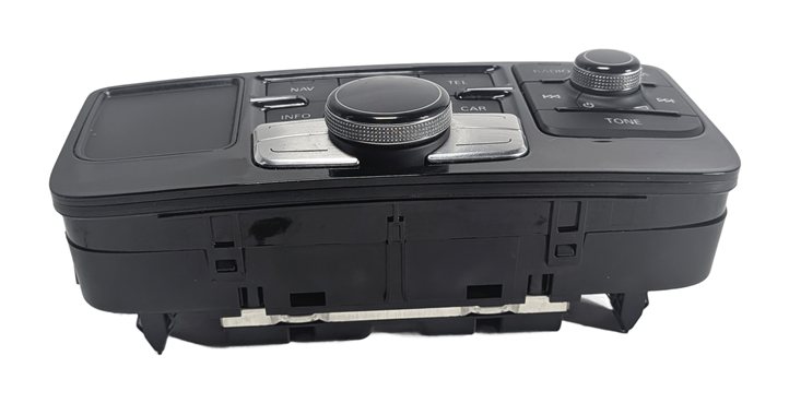 Thumbnail 2: 11-18 AUDI A8 S8 (D4 4H) CENTER CONSOLE MMI NAVIGATION CONTROL SWITCH (OPT 8DY)