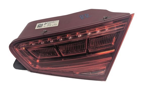Thumbnail 4: 11-14 AUDI A8 S8 D4 4H RIGHT PASSENGER REAR TRUNK INNER LED TAILLIGHT LIGHT LAMP