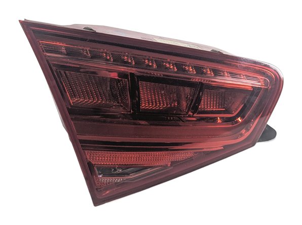 11-14 AUDI A8 S8 (D4 4H) LEFT DRIVER REAR TRUNK INNER LED TAILLIGHT LIGHT LAMP