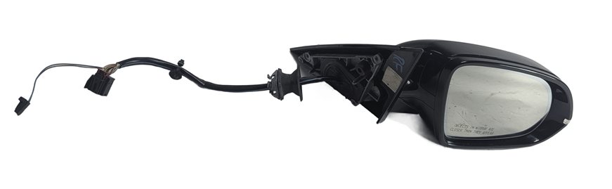 2011-2014 AUDI A8 S8 D4 4H RIGHT MIRROR w/HEAT PFOLD AUTODIM BLIND SPOT (Black)