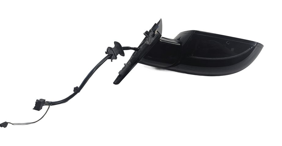 Thumbnail 5: 2011-2014 AUDI A8 S8 D4 4H RIGHT MIRROR w/HEAT PFOLD AUTODIM BLIND SPOT (Black)