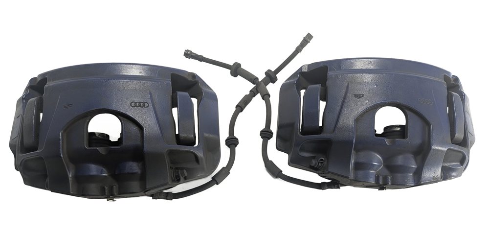 Thumbnail 4: 2011-2018 AUDI A8 QUATTRO (D4 4H) FRONT LEFT & RIGHT BRAKE CALIPER SET/2 380MM