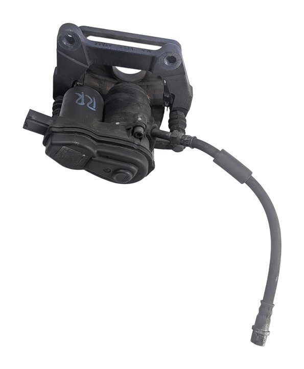 Thumbnail 3: 11-14 AUDI A8 QUATTRO D4 4H REAR RIGHT BRAKE CALIPER w/EPB PARKING BRAKE MOTOR