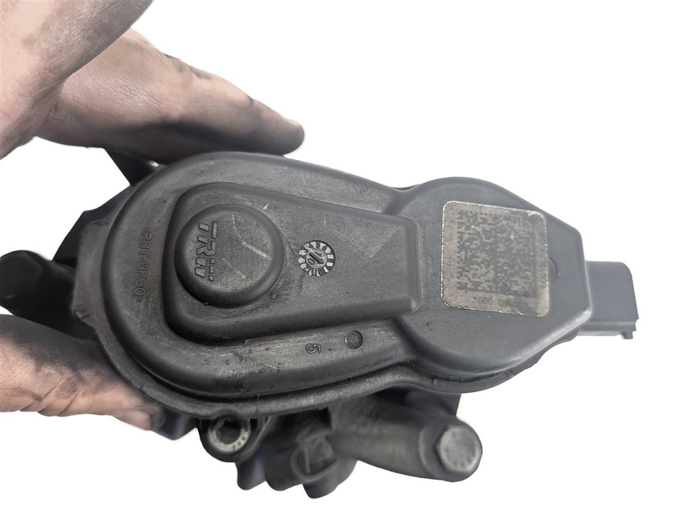 Thumbnail 7: 11-14 AUDI A8 QUATTRO D4 4H REAR LEFT BRAKE CALIPER w/EPB PARKING BRAKE MOTOR
