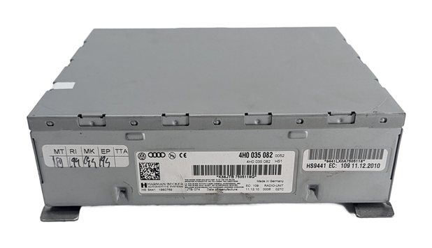 Thumbnail 2: 2011-2013 AUDI A8 (D4 4H) AM/FM RADIO STEREO RECEIVER CONTROL MODULE