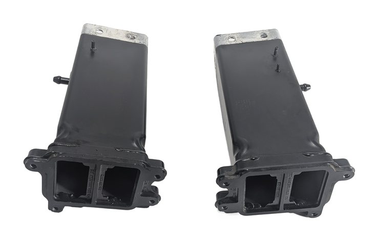 Thumbnail 3: 11-18 AUDI A8 S8 (D4 4H) FRONT LEFT & RIGHT BUMPER REINFORCEMENT BAR BRACKET SET