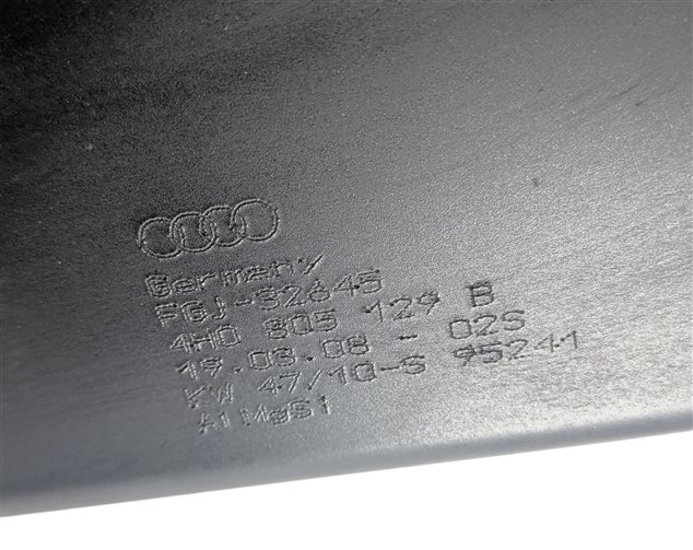 Thumbnail 8: 11-18 AUDI A8 S8 (D4 4H) FRONT LEFT & RIGHT BUMPER REINFORCEMENT BAR BRACKET SET