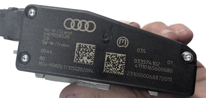 Thumbnail 12: 11-12 AUDI A8 (D4 4H) 4.2L (CDRA) ECM BCM CLUSTER GATEWAY STEERING LOCK KEY SET