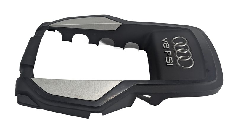 Thumbnail 3: 2009-2012 AUDI A6 A8 (C6 D4 4H) 4.2L MOTOR TFSI V8 ENGINE COVER TRIM PIECE