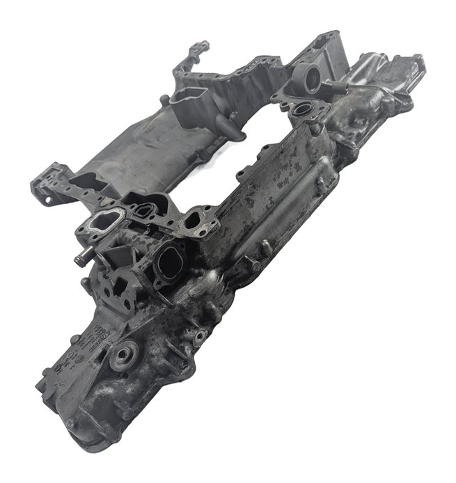 2011-2013 AUDI A8 (D4 4H) 4.2L V8 UPPER ENGINE MOTOR OIL PAN CRADLE