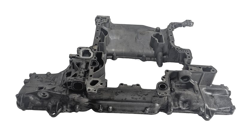 Thumbnail 3: 2011-2013 AUDI A8 (D4 4H) 4.2L V8 UPPER ENGINE MOTOR OIL PAN CRADLE