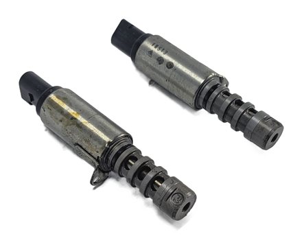 11-12 AUDI A8 (D4 4H) 4.2L (CDRA) ENGINE VVT CAMSHAFT TIMING OIL SOLENOID SET/2