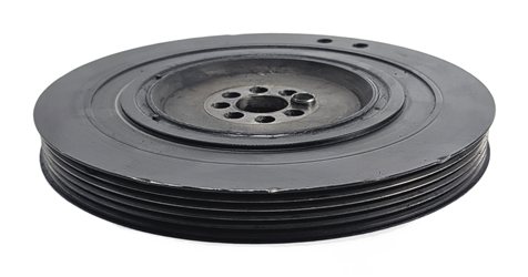 Thumbnail 2: 2011-2013 AUDI A8 (D4 4H) 4.2L CDRA V8 ENGINE - HARMONIC BALANCER PULLEY