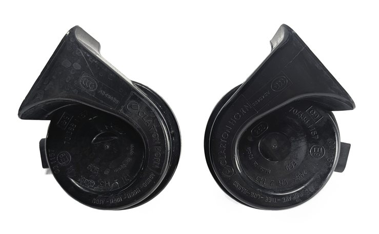 Thumbnail 2: 2011-2016 BMW 528i 535i 535iGT 550i 550iGT M5 (F10 F07) HIGH & LOW TONE HORN SET