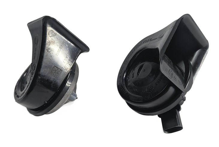 Thumbnail 3: 2011-2016 BMW 528i 535i 535iGT 550i 550iGT M5 (F10 F07) HIGH & LOW TONE HORN SET