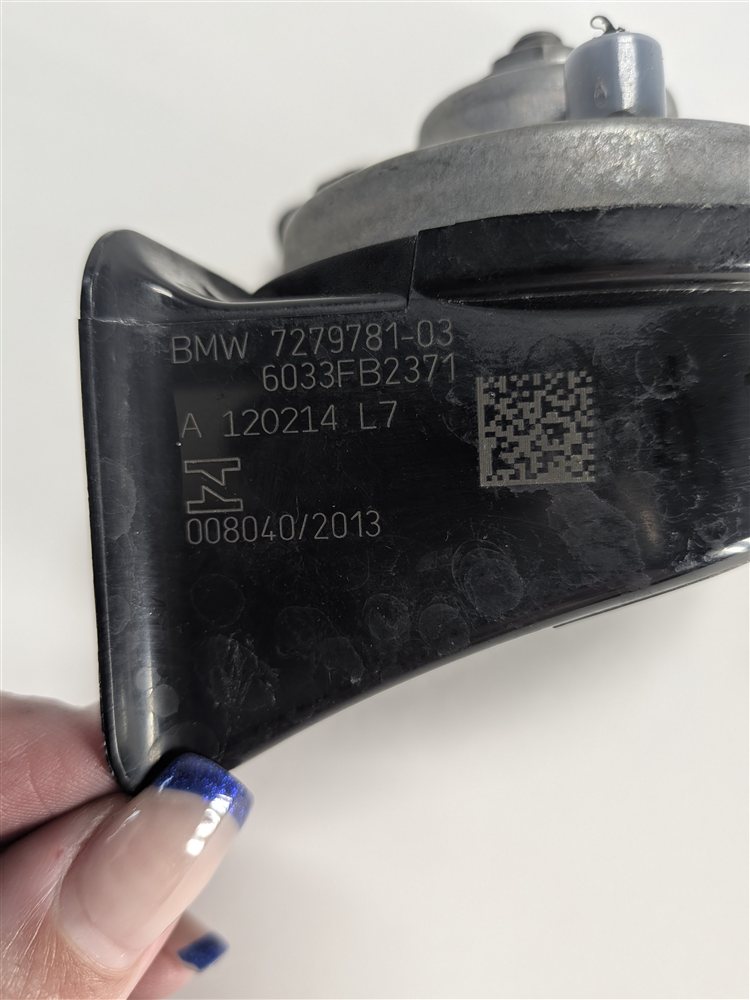 Thumbnail 7: 2011-2016 BMW 528i 535i 535iGT 550i 550iGT M5 (F10 F07) HIGH & LOW TONE HORN SET