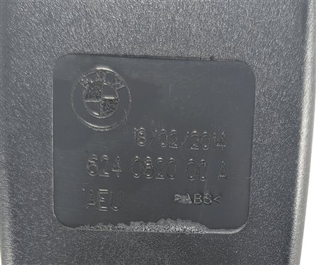 Thumbnail 6: 13-16 BMW 5 7 SERIES (F01 F10) FRONT RIGHT PASSENGER SEATBELT BUCKLE RECEIVER