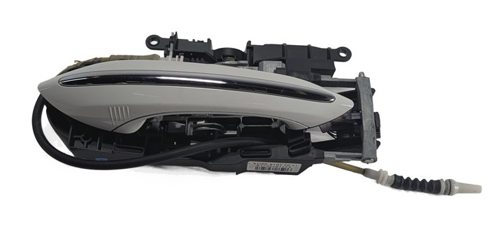 Thumbnail 4: 2009-2018 BMW 5 7 SERIES (F01 F02 F10) REAR LEFT COMFORT DOOR HANDLE (White)