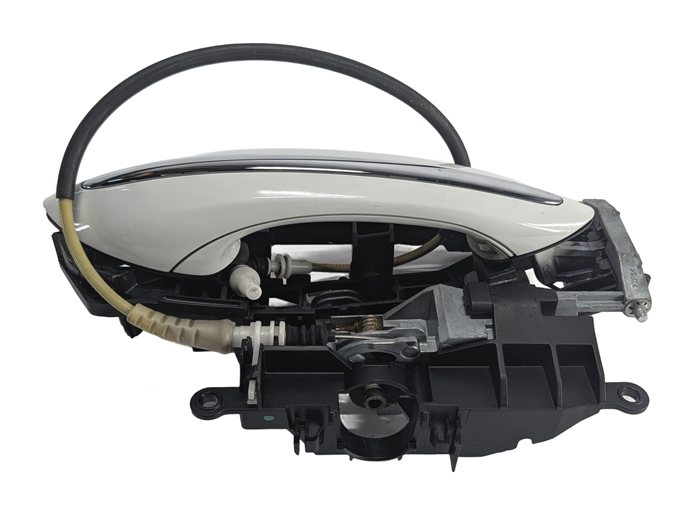 Thumbnail 5: 2009-2018 BMW 5 7 SERIES (F01 F02 F10) FRONT RIGHT COMFORT DOOR HANDLE (White)