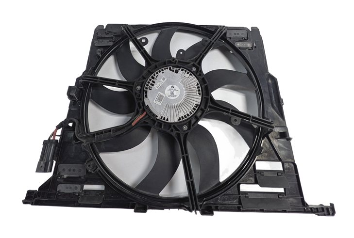 Thumbnail 3: 10-19 BMW 5 6 7 F01 F10 3.0L N54 N55 850 WATT RADIATOR COOLING FAN w/ MOTOR