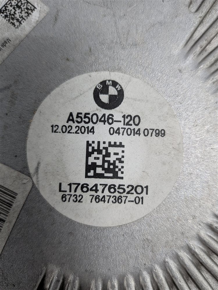Thumbnail 8: 10-19 BMW 5 6 7 F01 F10 3.0L N54 N55 850 WATT RADIATOR COOLING FAN w/ MOTOR