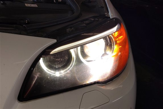 Thumbnail 2: 2014-2016 BMW 528i 535i 550i M5 (F10) LEFT XENON HID ADAPTIVE HEADLIGHT LAMP