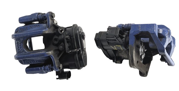Thumbnail 2: 11-16 BMW 528i 535i 550i (F10) REAR LEFT & RIGHT BRAKE CALIPER w/EPB SET/2