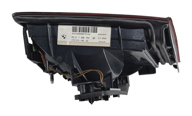 Thumbnail 6: 2014-2016 BMW 528i 535i 550i M5 (F10) RIGHT PASSENGER TRUNK TAILLIGHT LIGHT LAMP
