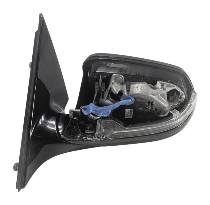 Thumbnail 6: 14-16 BMW 528i 535i 550i (F10) LEFT P-FOLD HEATED AUTODIM DOOR MIRROR (White)