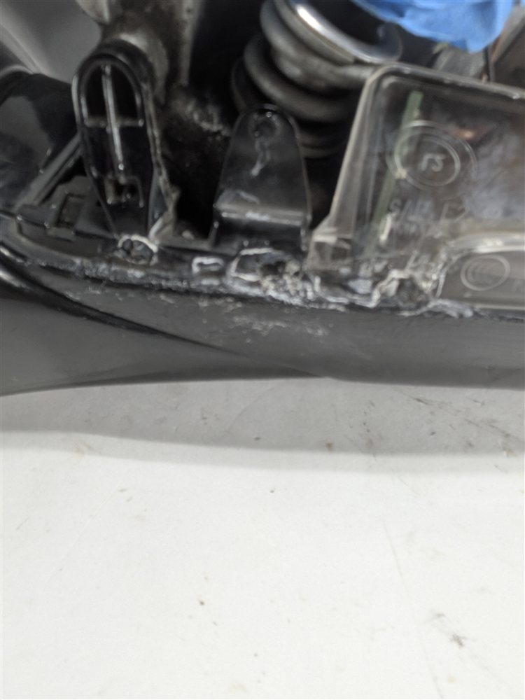Thumbnail 7: 14-16 BMW 528i 535i 550i (F10) LEFT P-FOLD HEATED AUTODIM DOOR MIRROR (White)