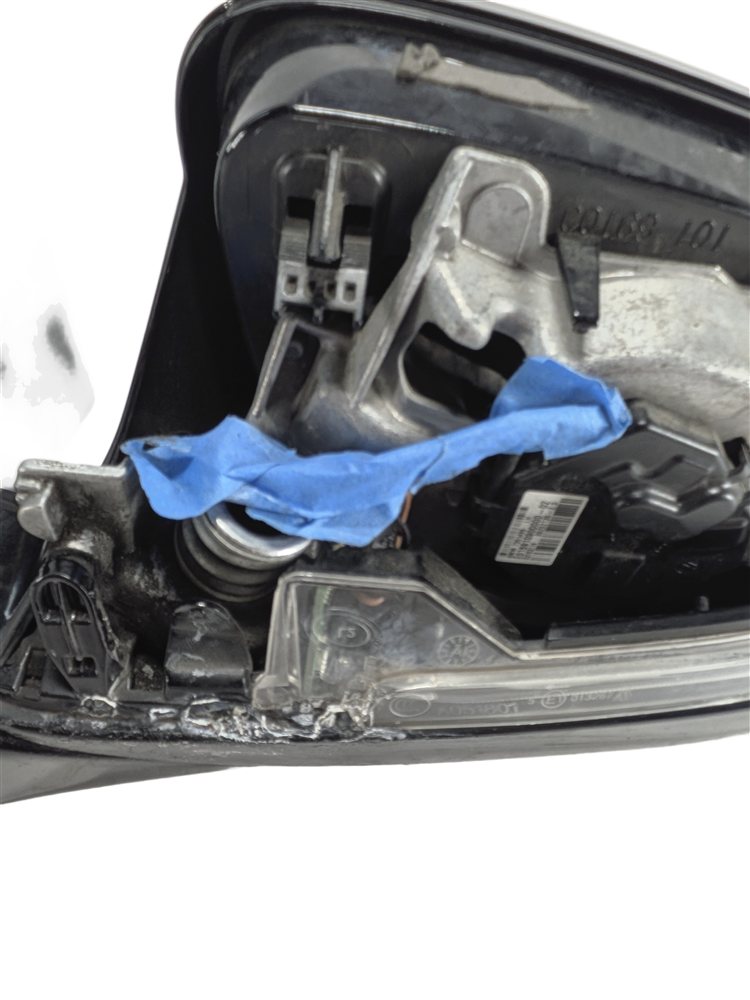 Thumbnail 9: 14-16 BMW 528i 535i 550i (F10) LEFT P-FOLD HEATED AUTODIM DOOR MIRROR (White)