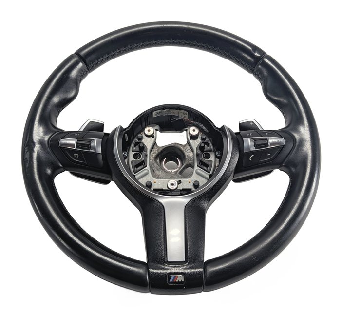 Thumbnail 2: 11-14 BMW 528i 535i 550i 640i 650i ACTIVE 5 M5 SPORT STEERING WHEEL w/PADDLES