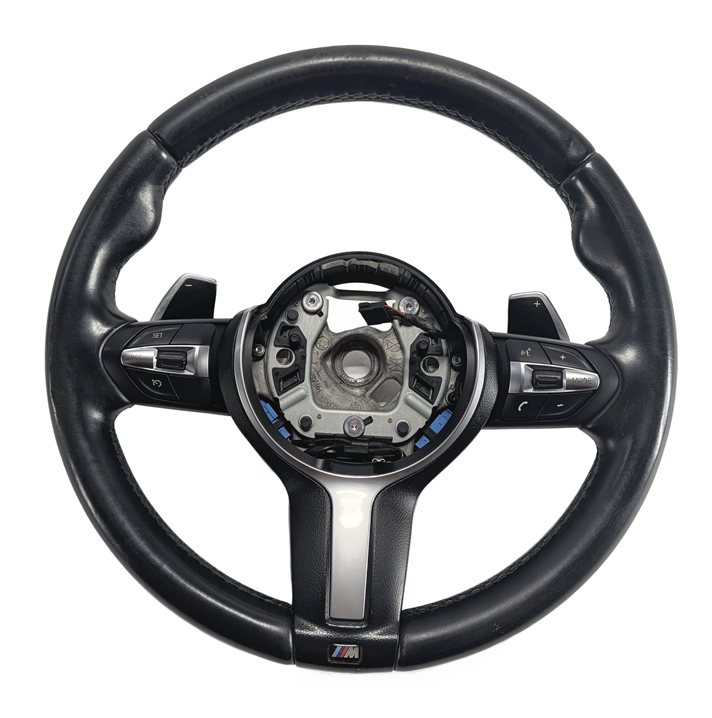 Thumbnail 3: 11-14 BMW 528i 535i 550i 640i 650i ACTIVE 5 M5 SPORT STEERING WHEEL w/PADDLES
