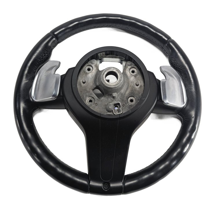 Thumbnail 4: 11-14 BMW 528i 535i 550i 640i 650i ACTIVE 5 M5 SPORT STEERING WHEEL w/PADDLES