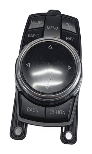 Thumbnail 3: 10-16 BMW 535i 535iGT I3 (F10 F07) RADIO NAVIGATION iDRIVE MEDIA CONTROL KNOB