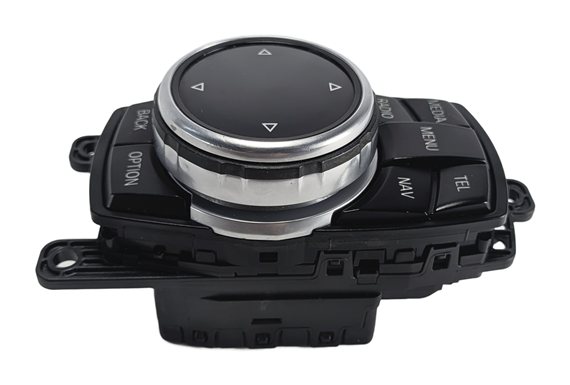 Thumbnail 4: 10-16 BMW 535i 535iGT I3 (F10 F07) RADIO NAVIGATION iDRIVE MEDIA CONTROL KNOB