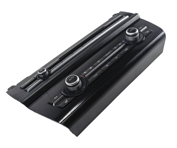 11-16 BMW 5 M5 SERIES (F10) HEATER A/C TEMPERATURE & RADIO CONTROL PANEL (BLACK)