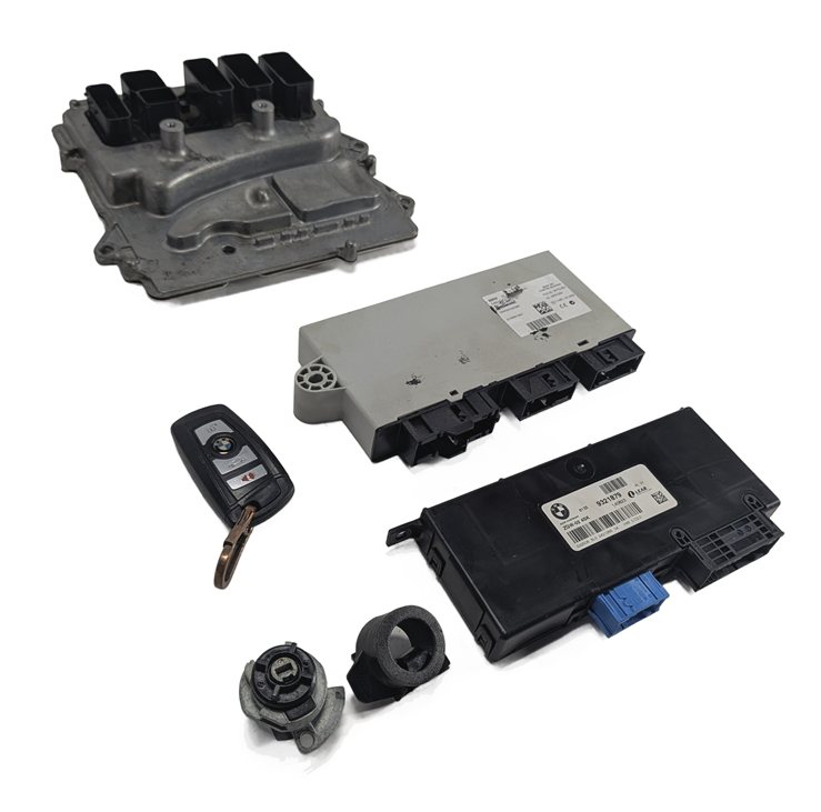 2014-2017 BMW X3 535I (F25 F10) 3.0L (N55) DME CAS4 GATEWAY KEY IMMOBILIZER SET