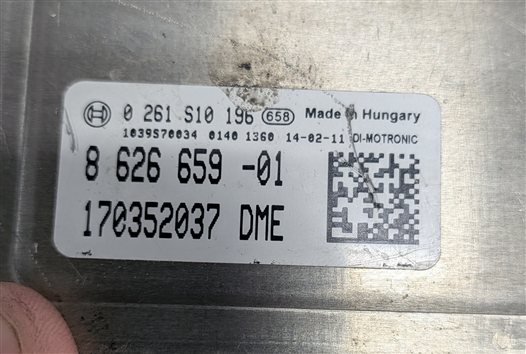 Thumbnail 18: 2014-2017 BMW X3 535I (F25 F10) 3.0L (N55) DME CAS4 GATEWAY KEY IMMOBILIZER SET