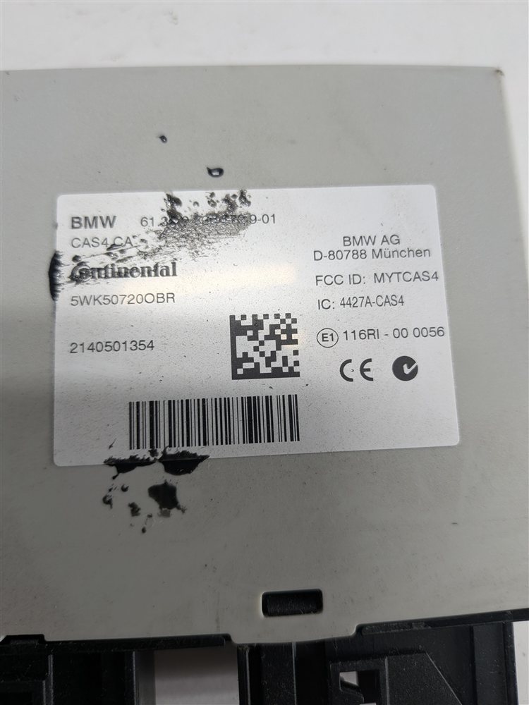 Thumbnail 19: 2014-2017 BMW X3 535I (F25 F10) 3.0L (N55) DME CAS4 GATEWAY KEY IMMOBILIZER SET