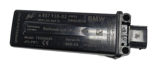 Thumbnail 3: 11-18 BMW 5 7 M5 M6 X3 X4 (F01 F06 F10 F12 F25 F26) TPMS SENSOR ANTENNA MODULE