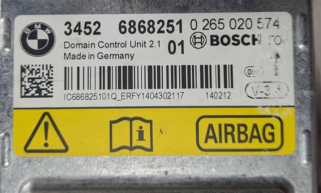 Thumbnail 8: 2014-2016 BMW 528i 535i 550i (F10) ABS ICM INTEGRATED CHASSIS MANAGEMENT MODULE