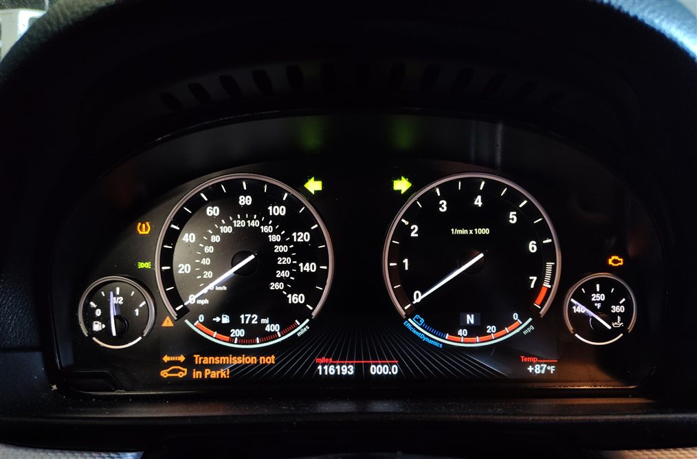Thumbnail 2: 14-19 BMW 528i 535i 550i 640i 650i 740i 750i 760i X3 X4 SPEEDOMETER GAUGE (116k)