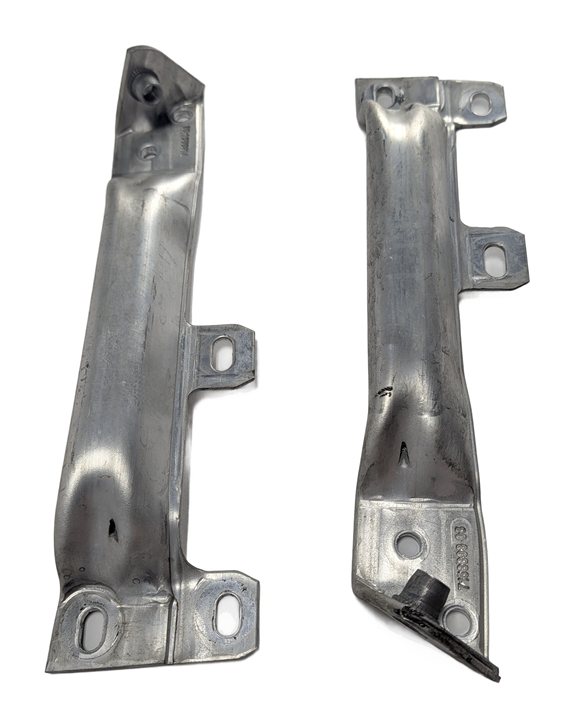 Thumbnail 3: 2014 BMW 535I (F10) FRONT BUMPER MOUNT SUPPORT BRACKET LEFT & RIGHT SET/2