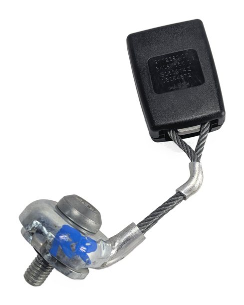 Thumbnail 6: 2014 BMW 535I (F10) REAR LEFT CENTER RIGHT SEAT SEATBELT BUCKLE SET/3 (Black)