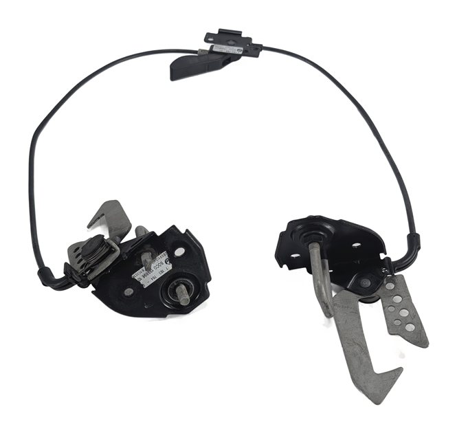 Thumbnail 4: 2014 BMW 535I (F10) FRONT HOOD LID LOCK LATCH SET w/RELEASE CABLE